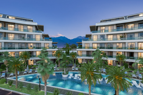 Dubleks daire  4+1  Oba, Antalya, Türkiye №103225