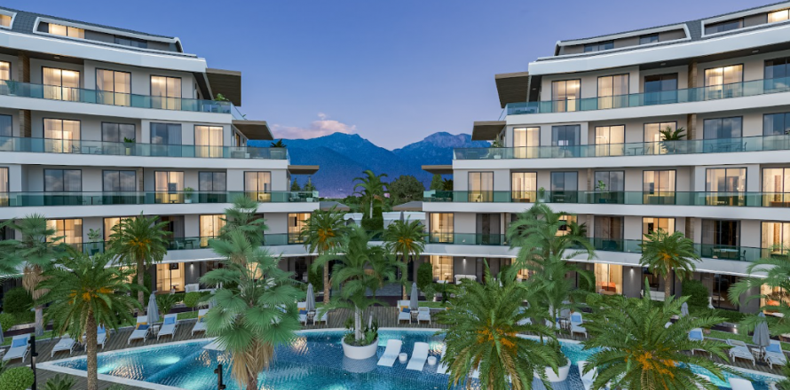 4+1 Penthouse  i Oba, Antalya, Tyrkiet Nr. 103225