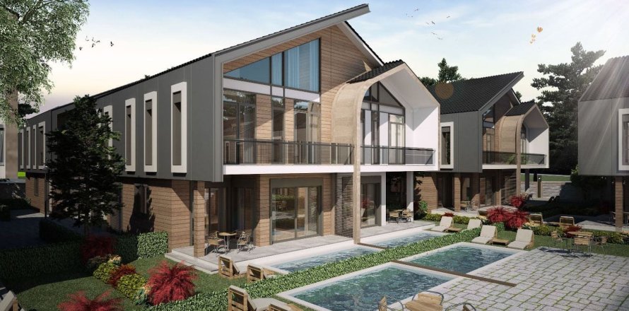 3+1 Villa i Antalya, Tyrkiet Nr. 212950