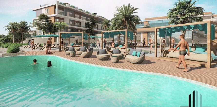 1+0 Apartment  in Esentepe, Girne, Northern Cyprus No. 86683