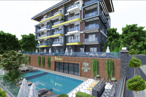 3+1 Takvåning i Kestel, Antalya, Turkiet Nr. 102995 - 7