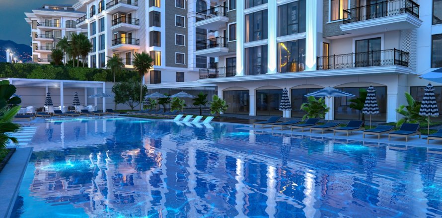 3+1 Apartment in Oba, Antalya, Turkey No. 107775