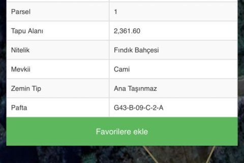 Land plot for sale in Arsin, Trabzon, Turkey, studio, No. 237528 – photo 3