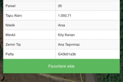 Land plot for sale  in Trabzon, Turkey, studio, No. 228566 – photo 6