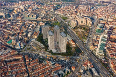 آپارتمان در Sisli،  Istanbul ، ترکیه 1 خوابه ، 99 متر مربع.  شماره 221128 - 16