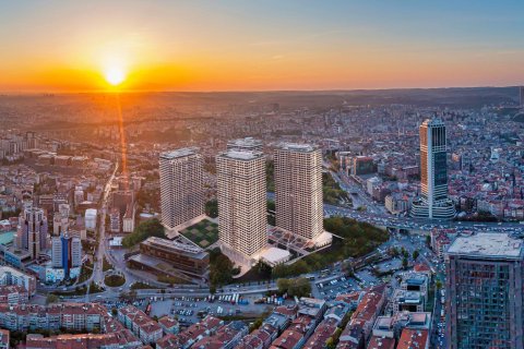 آپارتمان در Sisli،  Istanbul ، ترکیه 1 خوابه ، 99 متر مربع.  شماره 221128 - 17