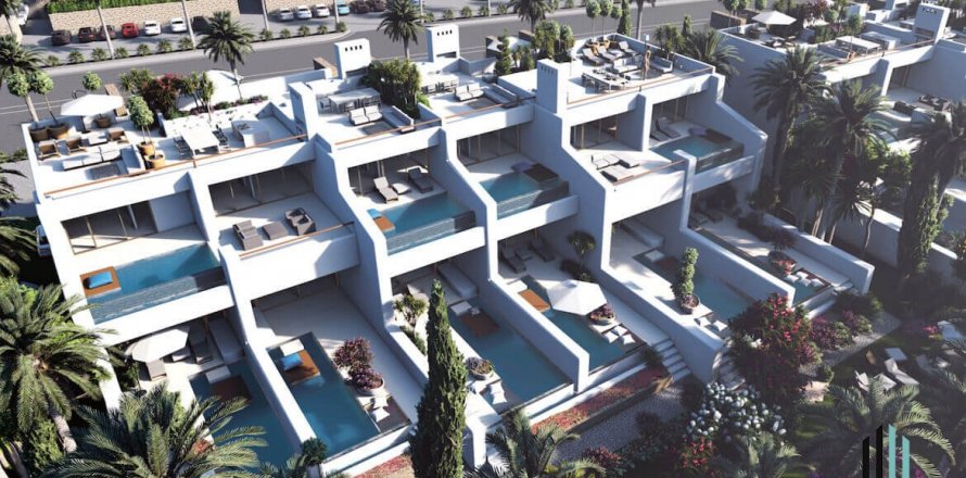 3+1 Leilighet  i Bahceli, Girne,  Nr. 86672