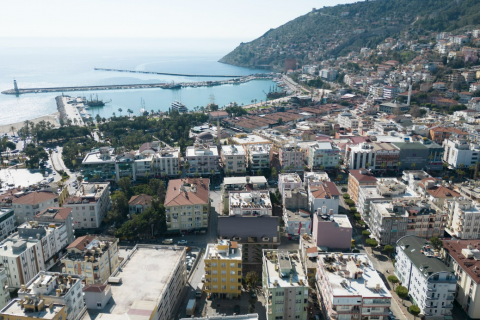 1+1 Lägenhet  i Alanya, Antalya, Turkiet Nr. 98555