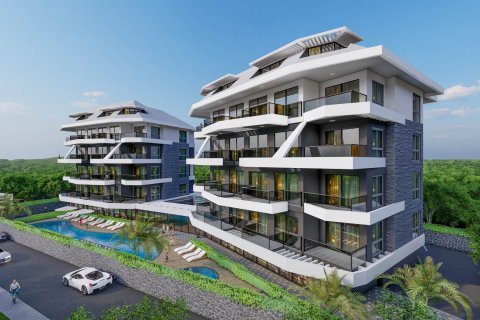 1+1 Wohnung in Oba, Antalya, Türkei Nr. 107955 - 5