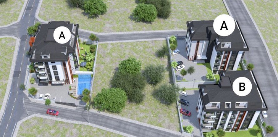 4+1 Penthouse  in Alanya, Antalya, Turkey No. 107619
