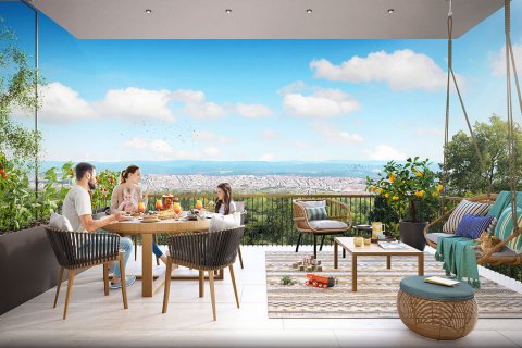 2+1 Apartment in Sinpas Koru Aura, Umraniye, Istanbul, Turkey No. 86413