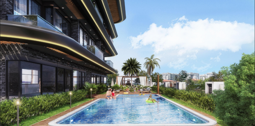 3+1 Penthouse  i Alanya, Antalya, Tyrkiet Nr. 98655