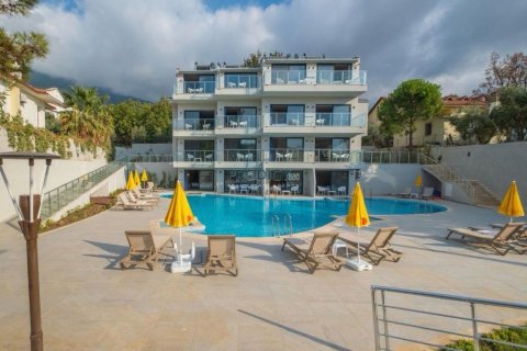 2+0 Lejlighed  i Oludeniz, Fethiye, Mugla, Tyrkiet Nr. 225498