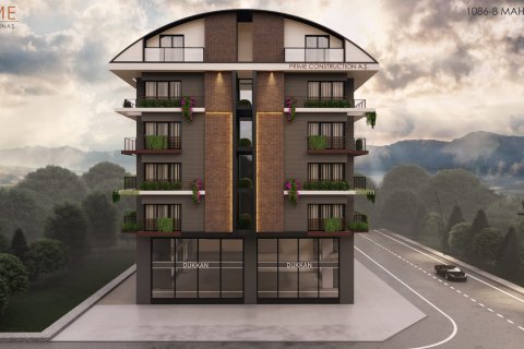 2+1 Penthäuser in Prime Botanic Residence, Mahmutlar, Antalya, Türkei Nr. 88082