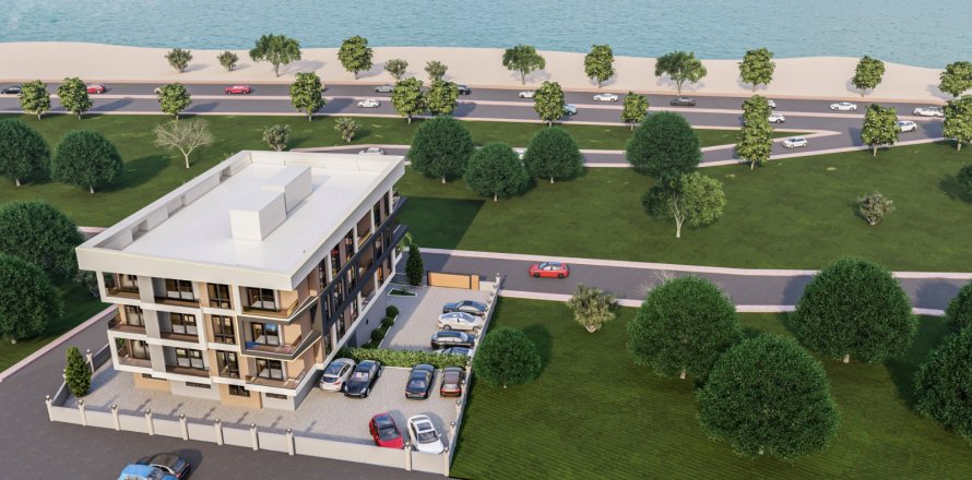 1+1 Leilighet  i Mersin, Tyrkia Nr. 136428