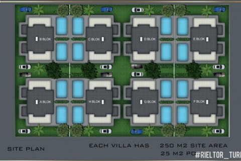 6+1 Villa  in Belek, Antalya, Türkei Nr. 139852 - 13