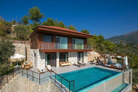 4+1 Villa i Kalkan, Antalya, Tyrkiet Nr. 226691 - 4
