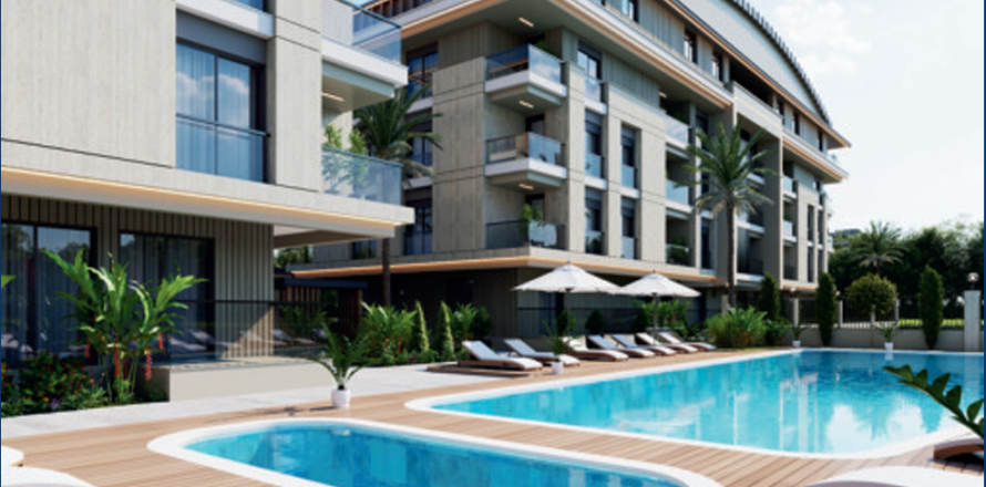 1+1 Lägenhet i Konyaalti, Antalya, Turkiet Nr. 226389