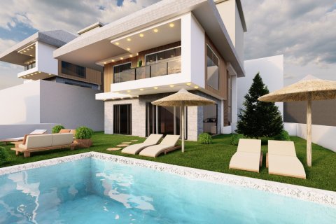 5+1 Villa i Bektas, Alanya, Antalya, Tyrkiet Nr. 95339 - 4