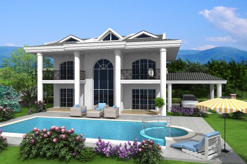 4+1 Villa  in Oludeniz, Mugla, Türkei Nr. 212648