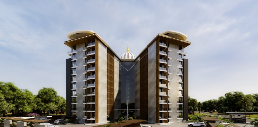 2+1 Takleilighet i Gazipasa, Antalya, Tyrkia Nr. 98565