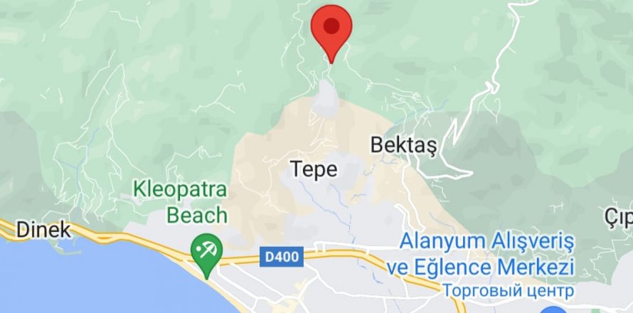 Land plot in Tepe, Alanya, Antalya, Turkey No. 96196