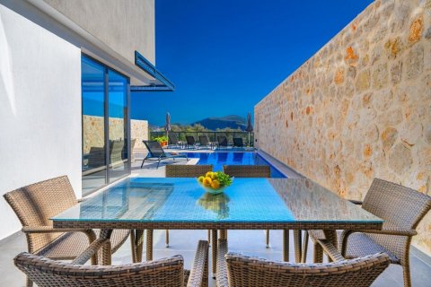 3+1 Villa  i Kalkan, Antalya, Turkiet Nr. 232589 - 5