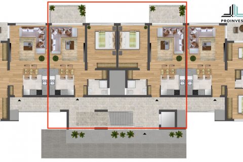 1+1 Wohnung  in Iskele,  Nr. 91797 - 4