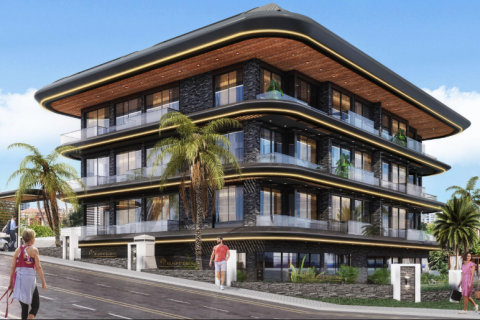 3+1 Penthouse  i Alanya, Antalya, Tyrkiet Nr. 98655 - 6