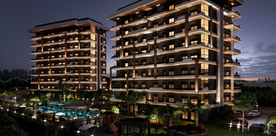 2+1 Lägenhet i Konakli, Antalya, Turkiet Nr. 92080