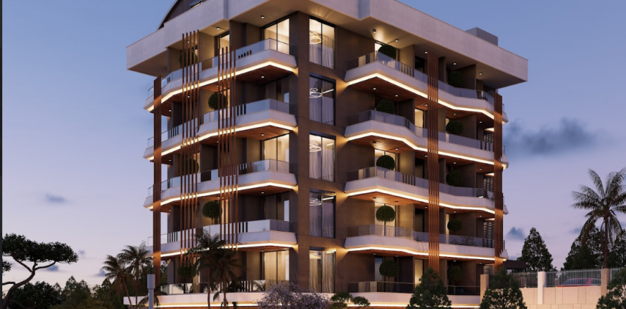 3+1 Takleilighet i Demirtas, Alanya, Antalya, Tyrkia Nr. 102246