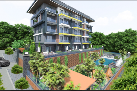 Квартира  1+1 в Кестеле, Анталья, Турция №102984