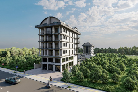 Daire  1+1  Oba, Antalya, Türkiye №102964