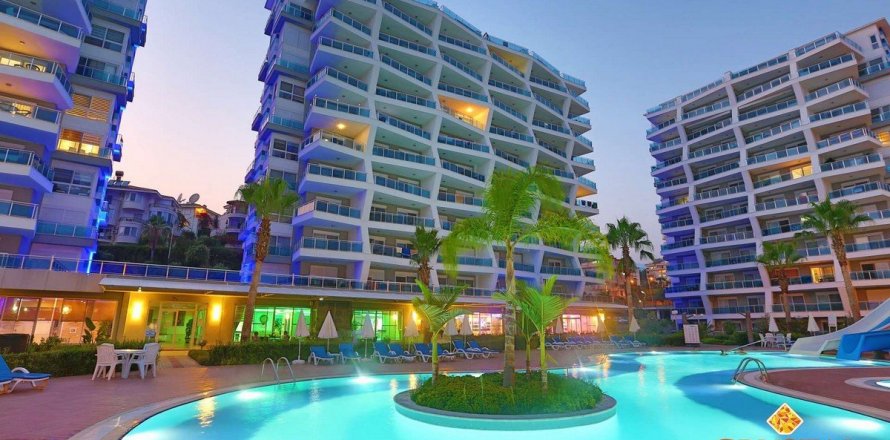 2+1 Lejlighed  i Alanya, Antalya, Tyrkiet Nr. 101489