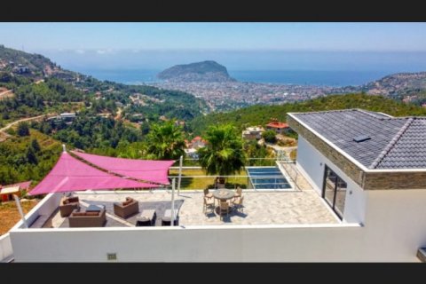4+1 Villa i Bektas, Alanya, Antalya, Tyrkiet Nr. 101238 - 12