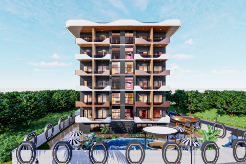 2+1 Penthouse i Mahmutlar, Antalya, Tyrkiet Nr. 107412 - 6