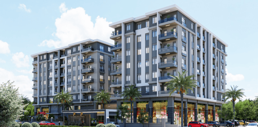 1+1 Lejlighed i Kepez, Antalya, Tyrkiet Nr. 212949