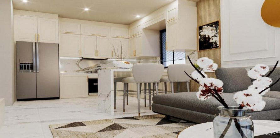 2+1 Lägenhet i HKS Insaat Residence, Demirtas, Alanya, Antalya, Turkiet Nr. 90687