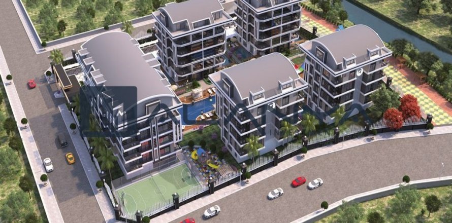2+1 Lägenhet i Oba, Antalya, Turkiet Nr. 96475