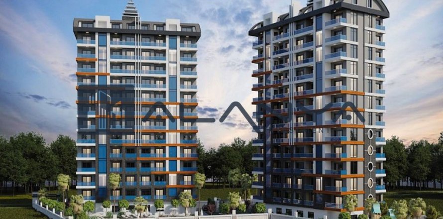 4+1 Penthouse  i Mahmutlar, Antalya, Tyrkiet Nr. 96699