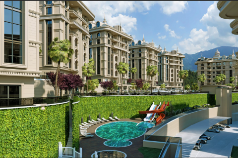 3+1 Penthouse  i Oba, Antalya, Tyrkiet Nr. 107416 - 2