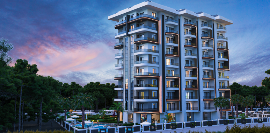 4+1 Penthouse  i Avsallar, Antalya, Tyrkiet Nr. 105535