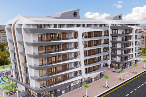 3+1 Penthouse  i Gazipasa, Antalya, Tyrkiet Nr. 92103