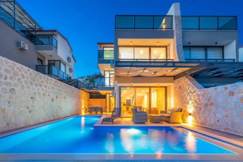 3+1 Villa  i Kalkan, Antalya, Turkiet Nr. 232589 - 14