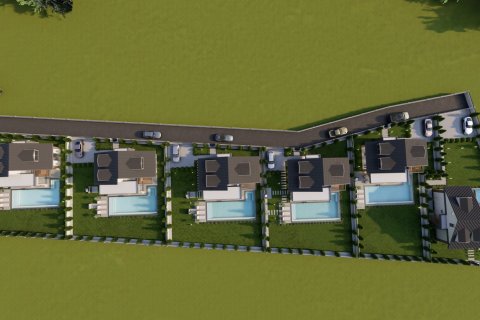 3+1 Villa i Fethiye, Mugla, Tyrkia Nr. 211981 - 12