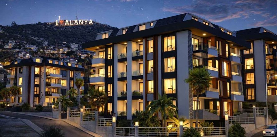 2+1 Lägenhet i Alanya, Antalya, Turkiet Nr. 228397