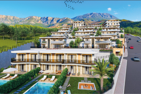 1+1 Lejlighed  i Kargicak, Alanya, Antalya, Tyrkiet Nr. 106907 - 3