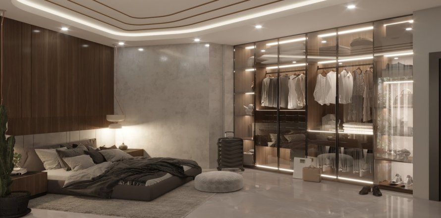 Квартира в Casa Hills 1+1, Каргыджак, Аланья, Анталья, Турция №86872