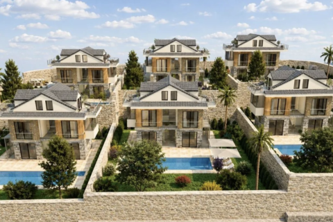 4+1 Villa i Ovacik, Mugla, Turkiet Nr. 228970 - 2