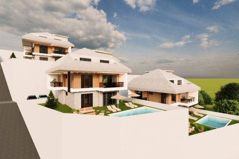 5+1 Villa i Bektas, Alanya, Antalya, Tyrkiet Nr. 95339 - 13